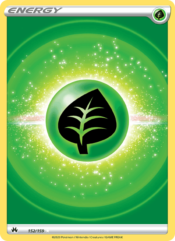 Grass Energy, card 152 from Crown Zenith