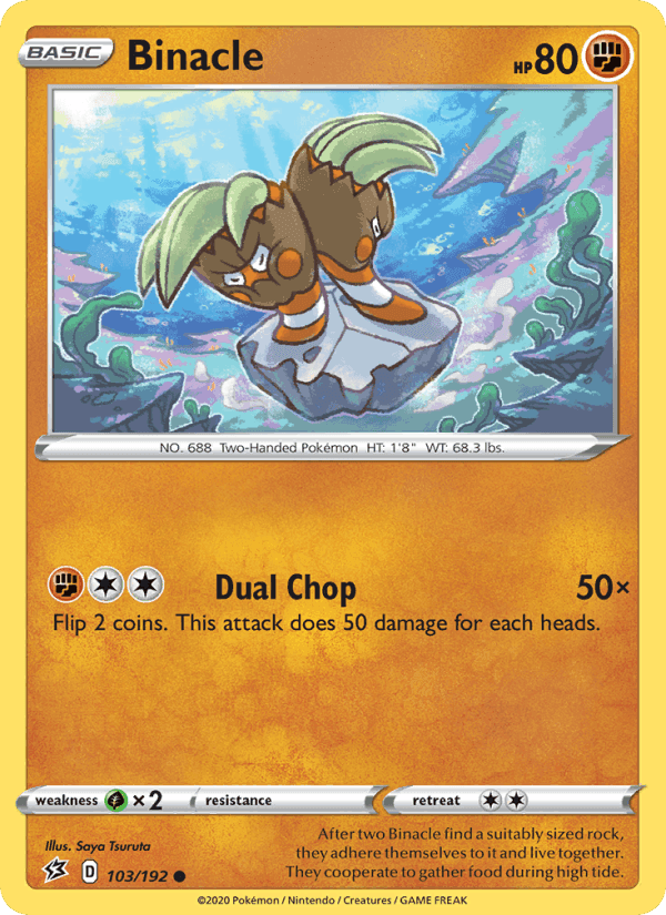 Binacle, card 103 from Rebel Clash