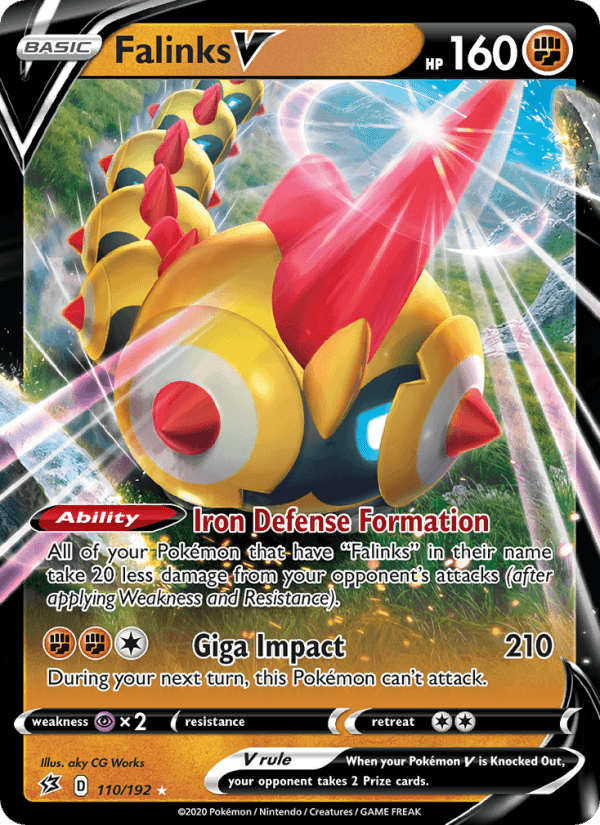 Falinks V, card 110 from Rebel Clash