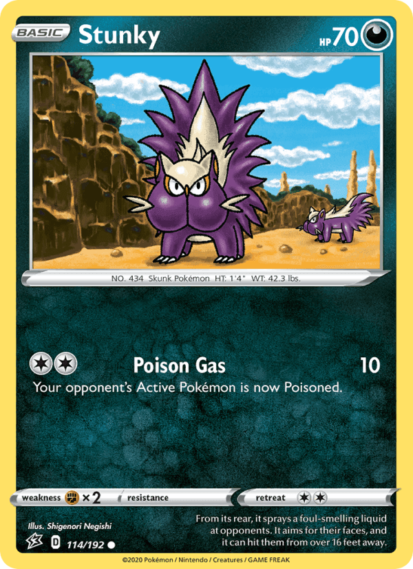 Stunky, card 114 from Rebel Clash