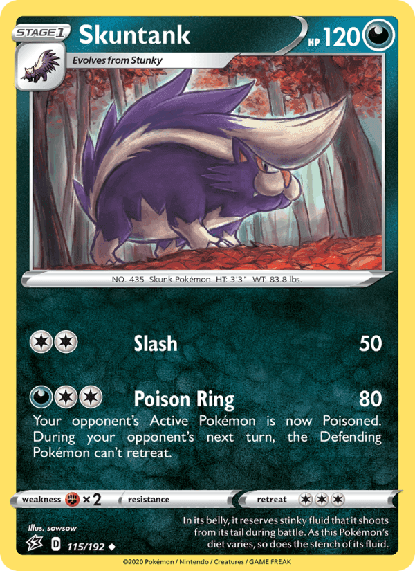 Skuntank, card 115 from Rebel Clash