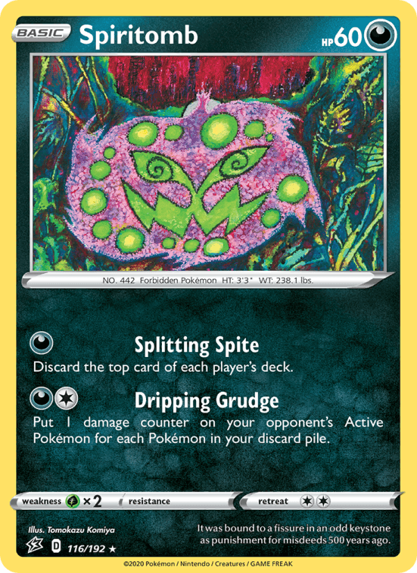 Spiritomb, card 116 from Rebel Clash