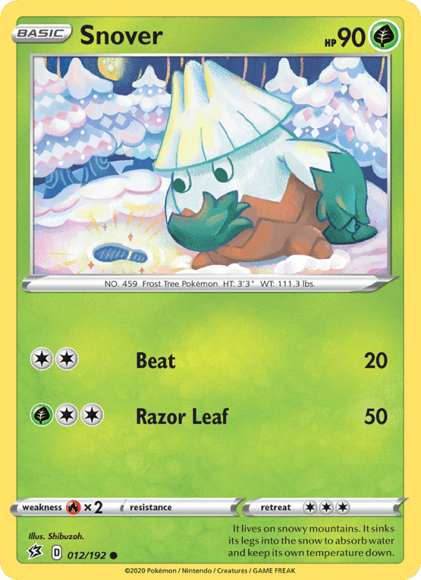 Snover, card 12 from Rebel Clash