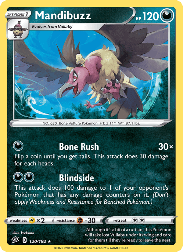 Mandibuzz, card 120 from Rebel Clash