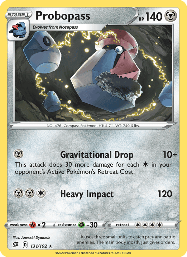 Probopass, card 131 from Rebel Clash