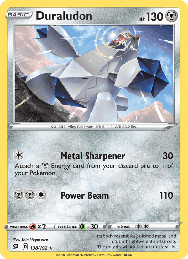 Duraludon, card 138 from Rebel Clash