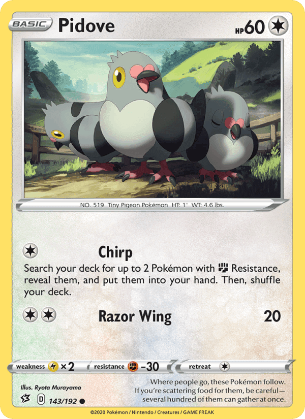 Pidove, card 143 from Rebel Clash