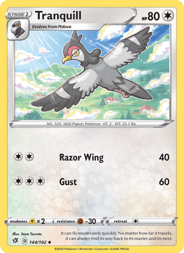 Tranquill, card 144 from Rebel Clash