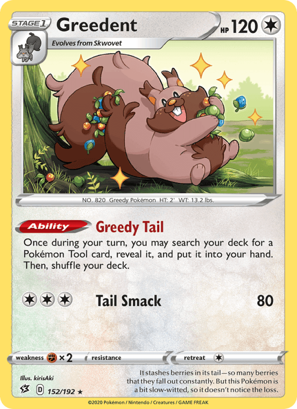 Greedent, card 152 from Rebel Clash