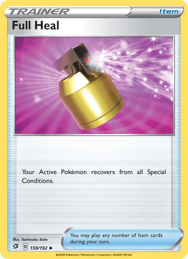 Full Heal, card 159 from Rebel Clash
