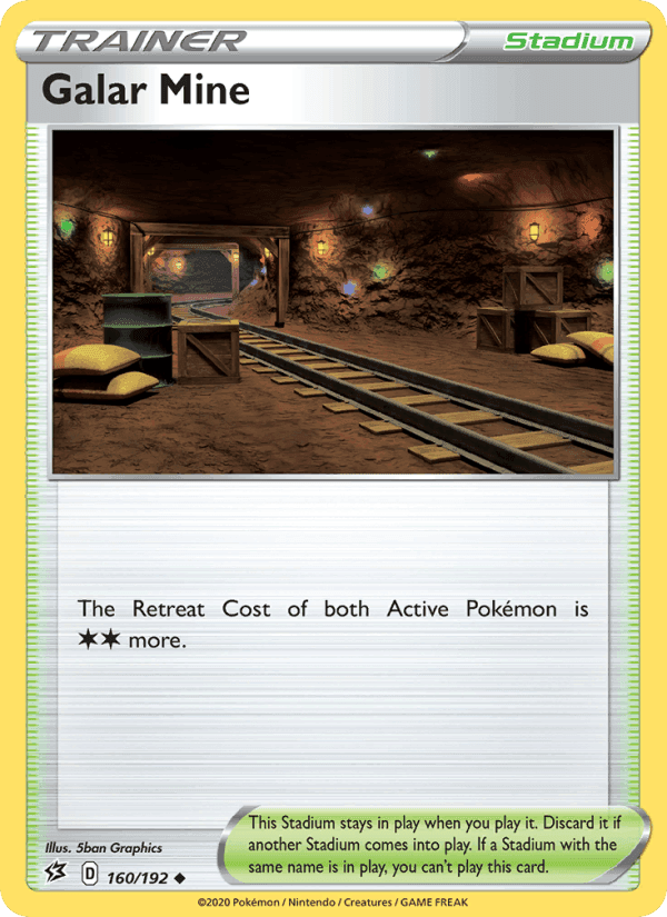 Galar Mine, card 160 from Rebel Clash