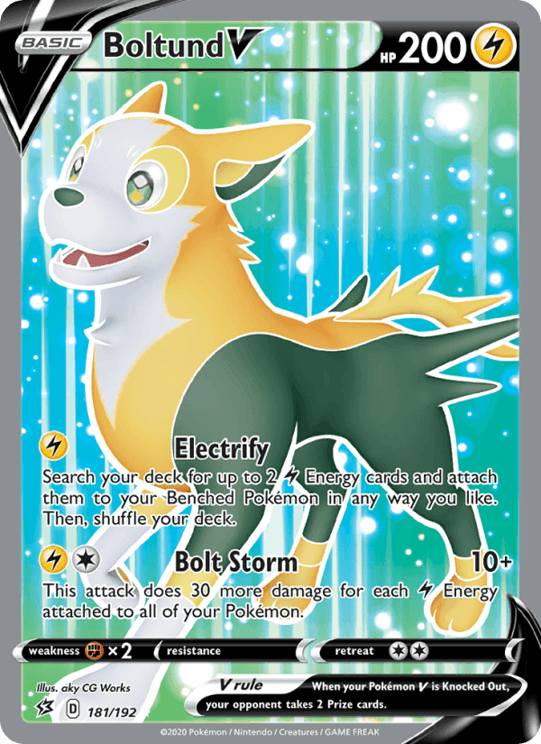 Boltund V, card 181 from Rebel Clash