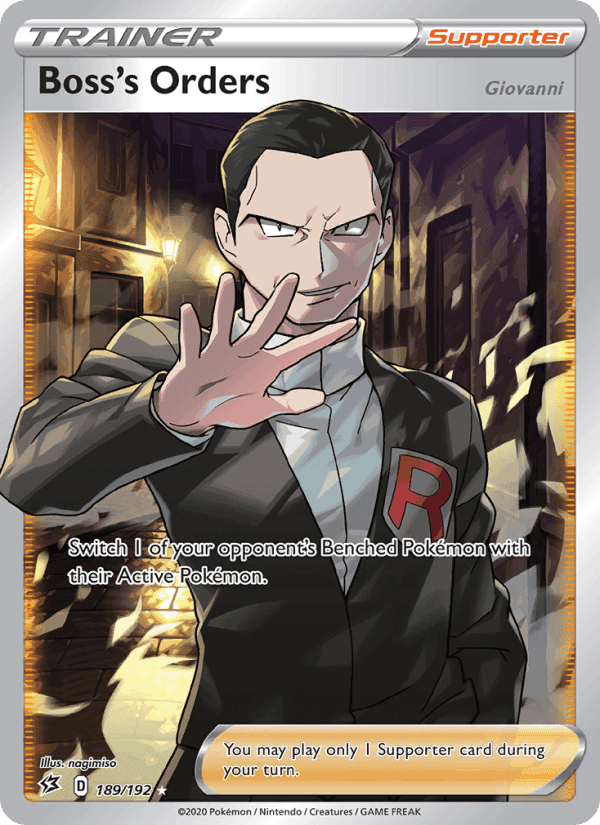Rebel Clash の 189 番、Boss's Orders (Giovanni)