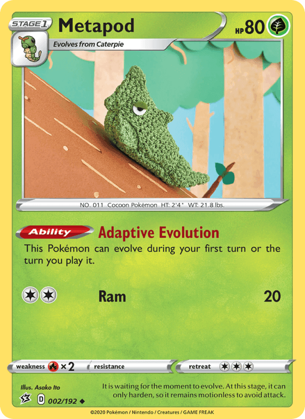 Rebel Clash の 2 番、Metapod