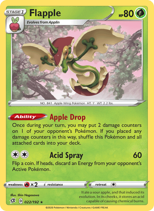 Flapple, carta 22 de Rebel Clash