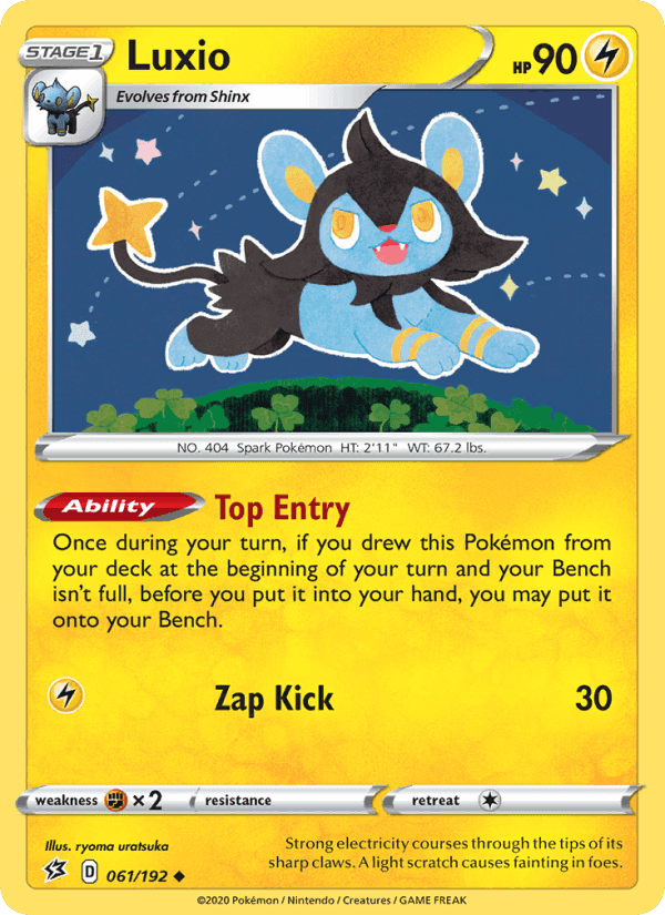 Luxio, card 61 from Rebel Clash