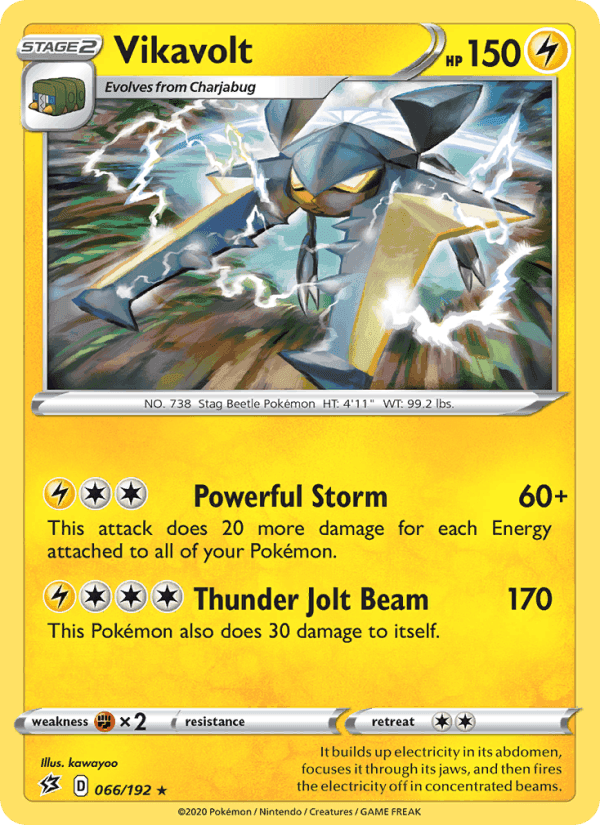 Vikavolt, card 66 from Rebel Clash
