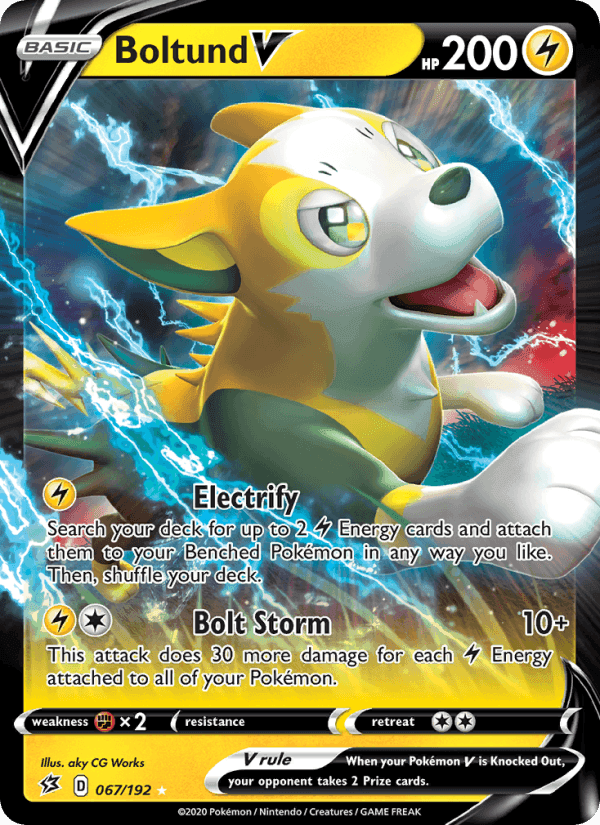 Boltund V, card 67 from Rebel Clash