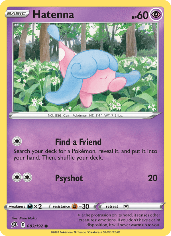 Hatenna, card 83 from Rebel Clash