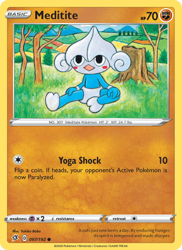 Meditite, card 97 from Rebel Clash