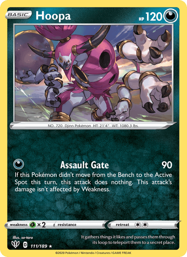 Darkness Ablaze の 111 番、Hoopa