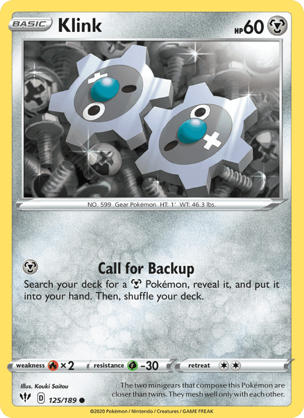 Klink, card 125 from Darkness Ablaze