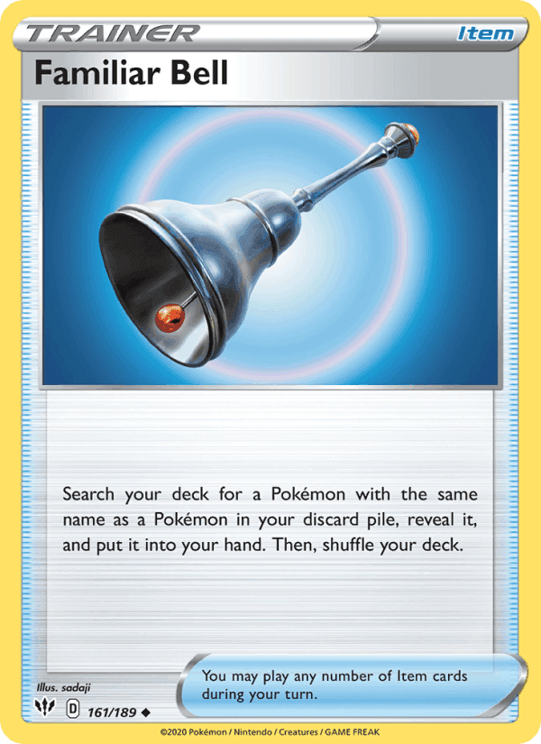 Familiar Bell, card 161 from Darkness Ablaze