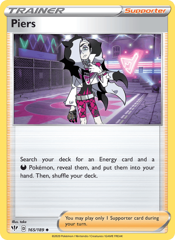 Piers, card 165 from Darkness Ablaze