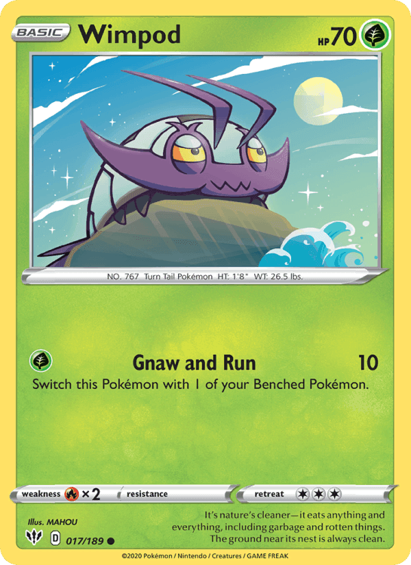 Darkness Ablaze の 17 番、Wimpod