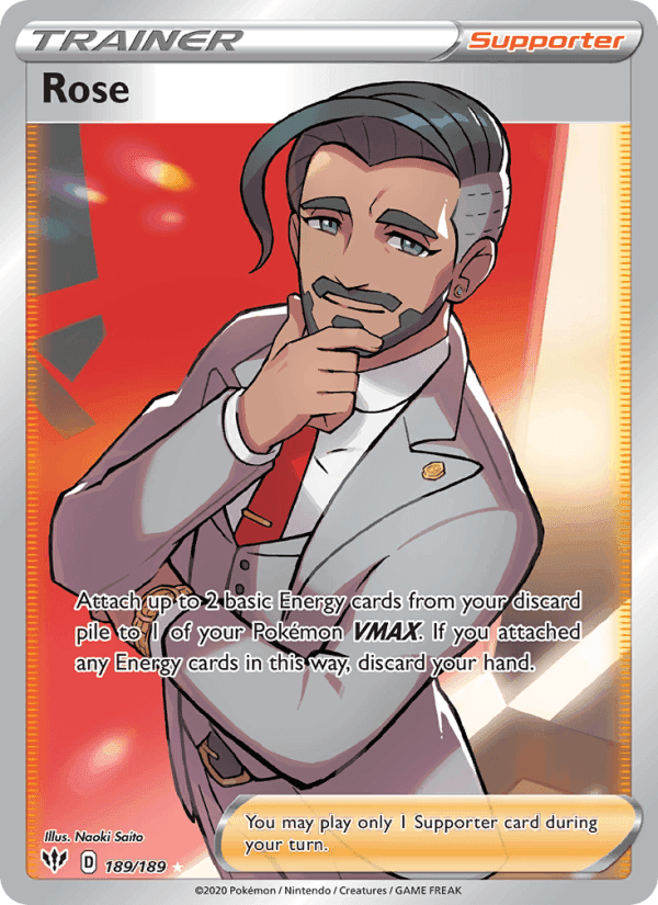 Rose, card 189 from Darkness Ablaze