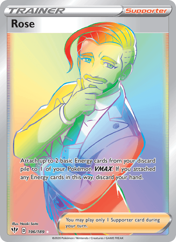 Rose, card 196 from Darkness Ablaze