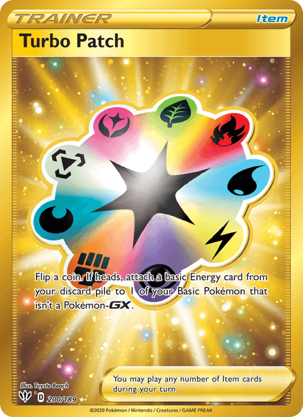 Turbo Patch, card 200 from Darkness Ablaze