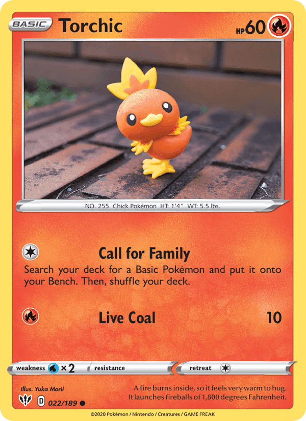 Darkness Ablaze の 22 番、Torchic