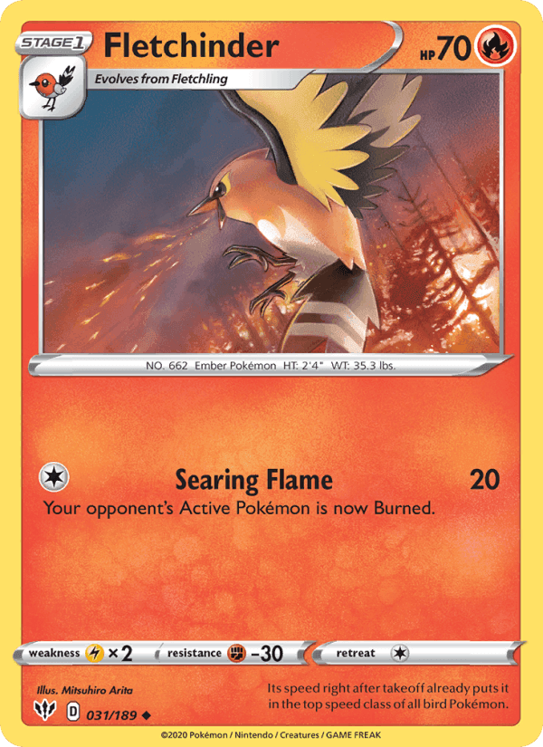 Darkness Ablaze の 31 番、Fletchinder