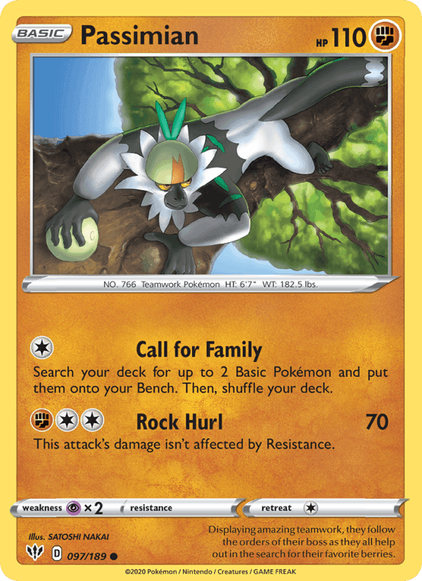 Passimian, card 97 from Darkness Ablaze