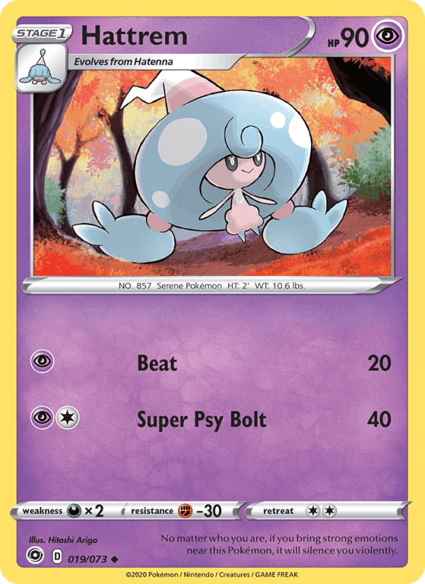 Hattrem, card 19 from Champion's Path