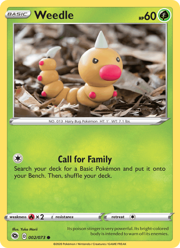 Champion's Path の 2 番、Weedle