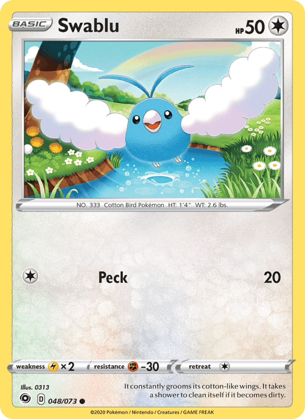 Champion's Path の 48 番、Swablu