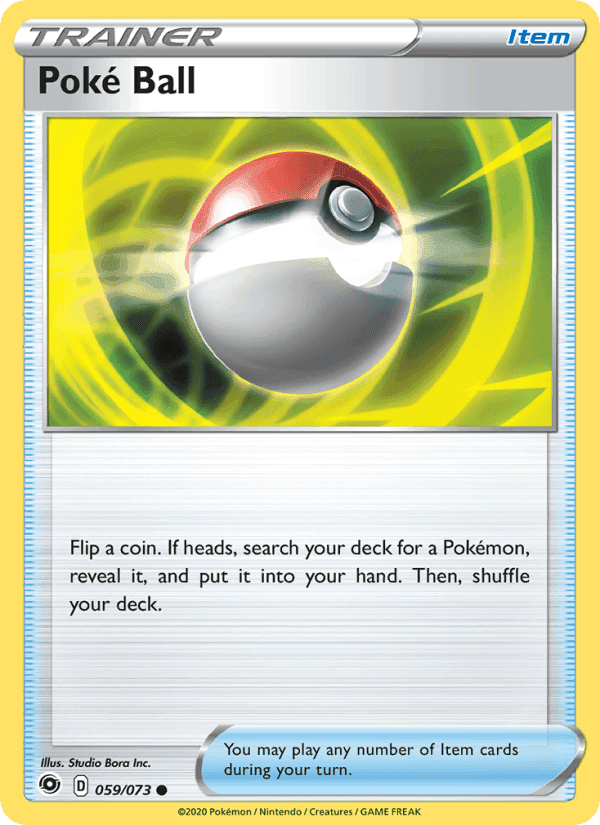 Poké Ball, carta 59 di Champion's Path