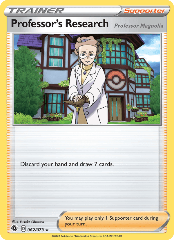 Professor's Research (Professor Magnolia), carta 62 di Champion's Path