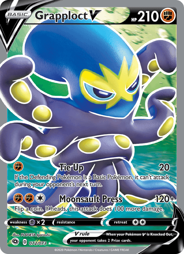 Grapploct V, card 72 from Champion's Path