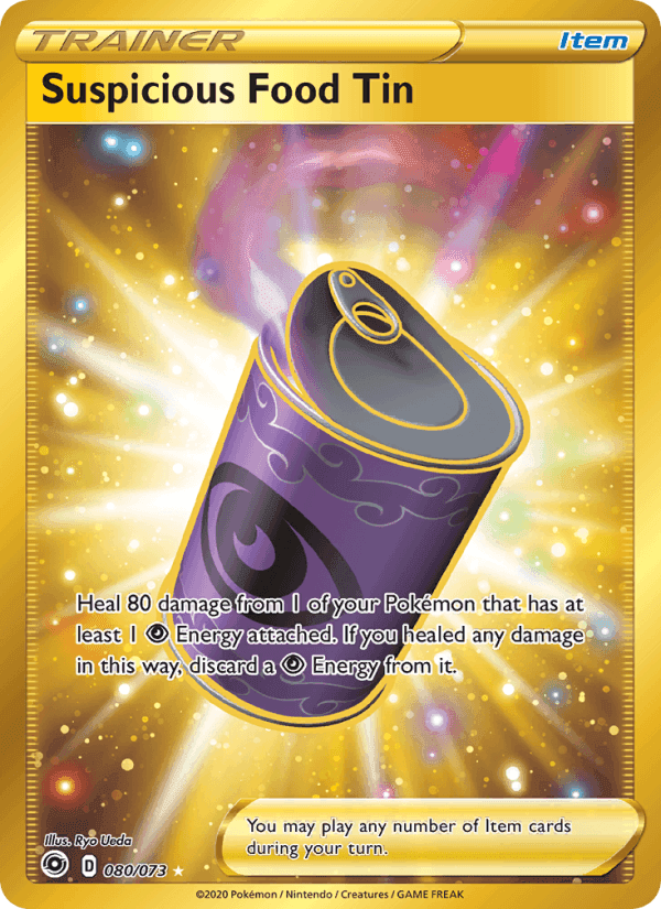 Suspicious Food Tin, card 80 from Champion's Path