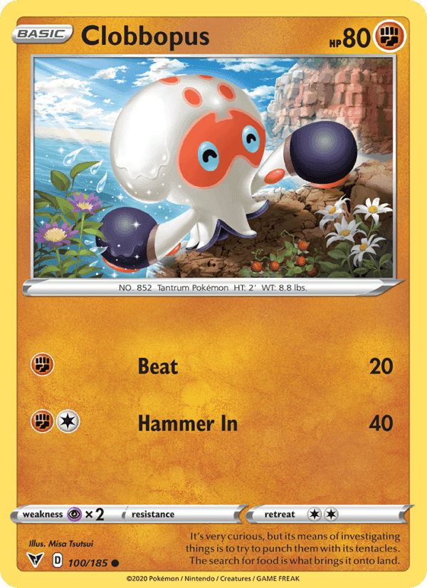 Clobbopus, card 100 from Vivid Voltage