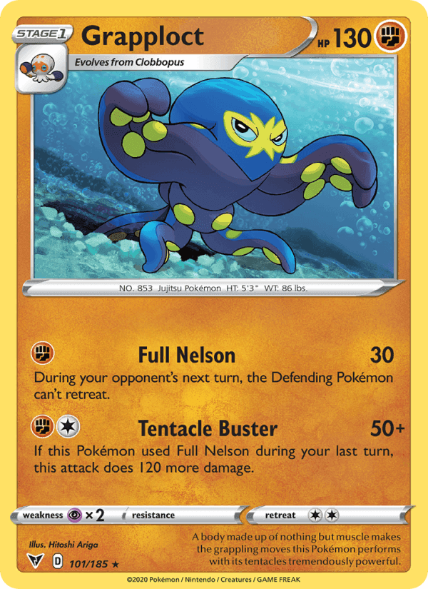Grapploct, card 101 from Vivid Voltage