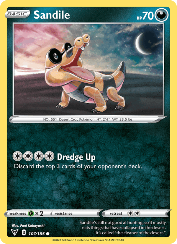 Sandile, card 107 from Vivid Voltage