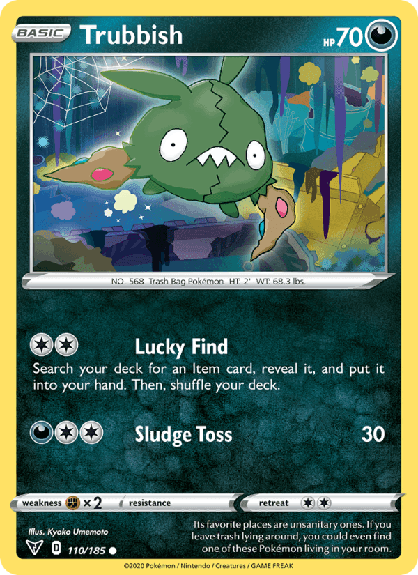 Trubbish, card 110 from Vivid Voltage