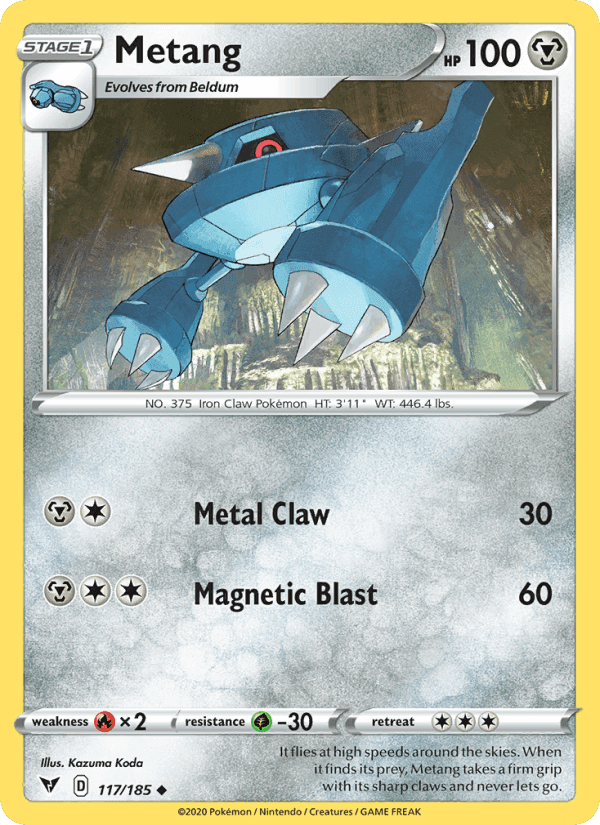 Metang, carte 117 de Vivid Voltage