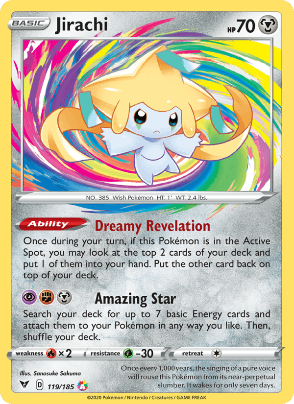 Vivid Voltage の 119 番、Jirachi