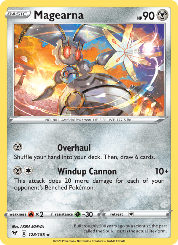 Magearna, card 128 from Vivid Voltage