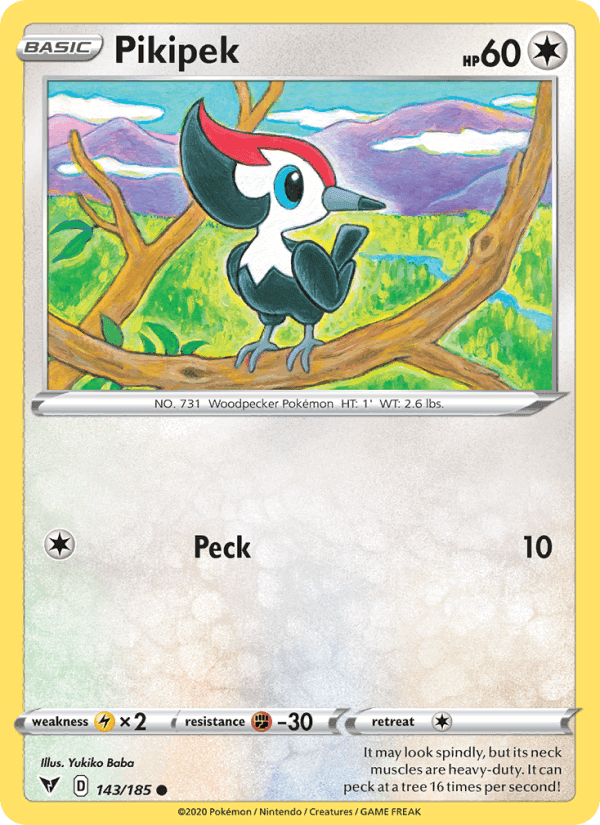 Pikipek, card 143 from Vivid Voltage